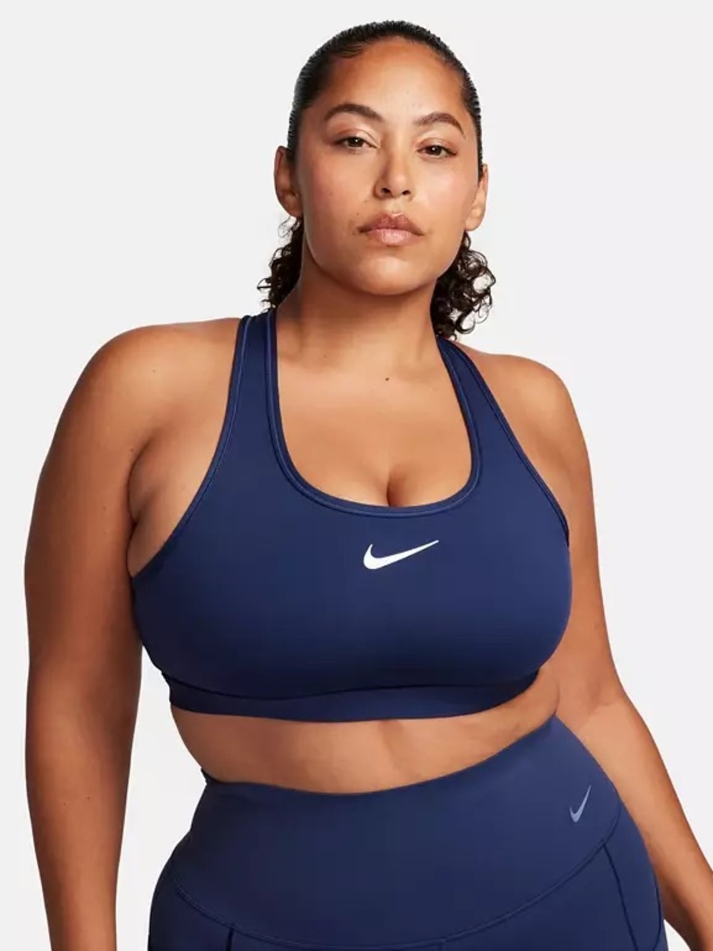 Nike Navy Scoop Neck Medium-Support Sports Bra - NWOT